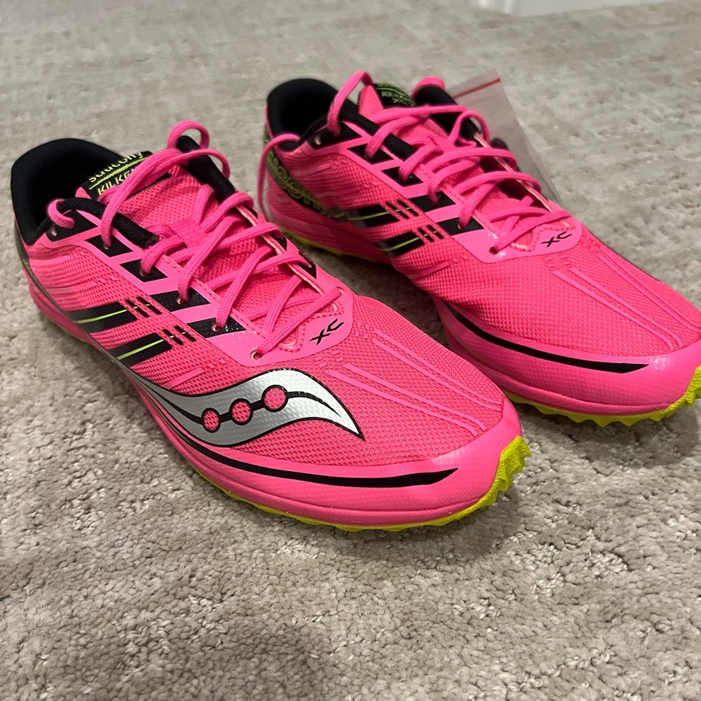 NEW Saucony Kilkenny XC7 cross country running spikes sneakers women’s 10.5